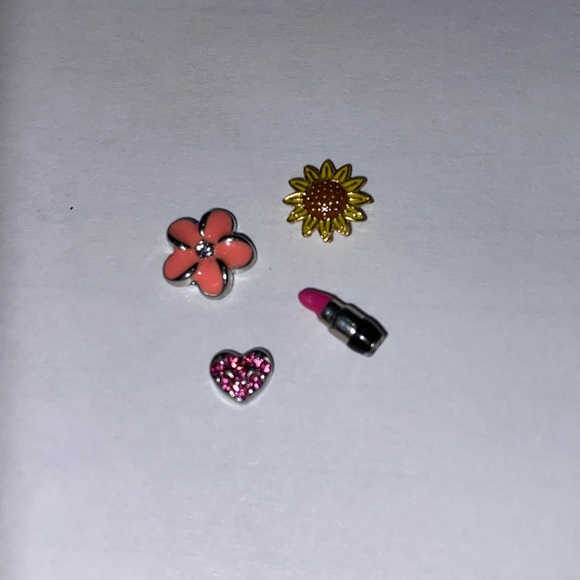 Origami owl charms - set of 4 - Picture 1 of 1